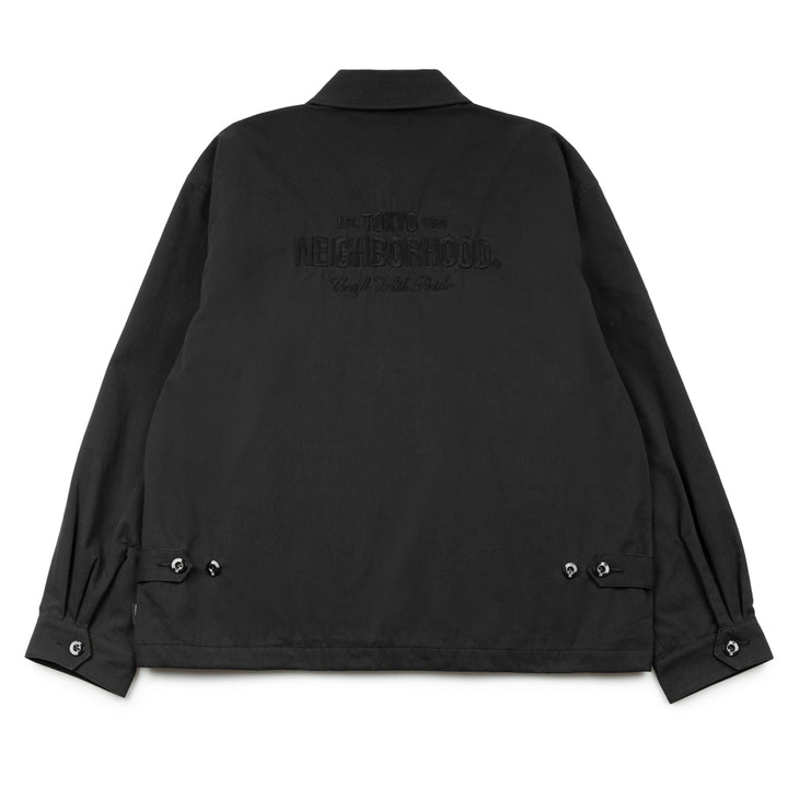 Check Liner Work Jacket | Black