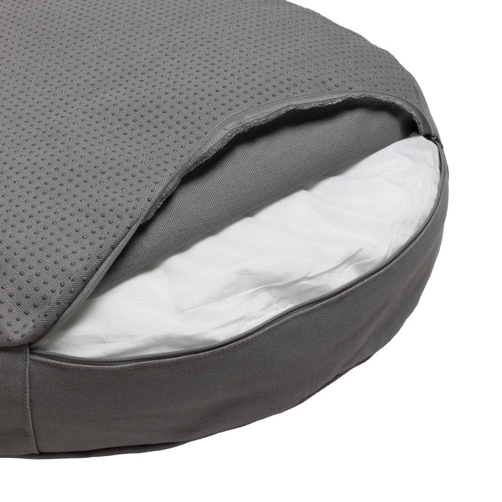 Circle Dog Bed | Gray