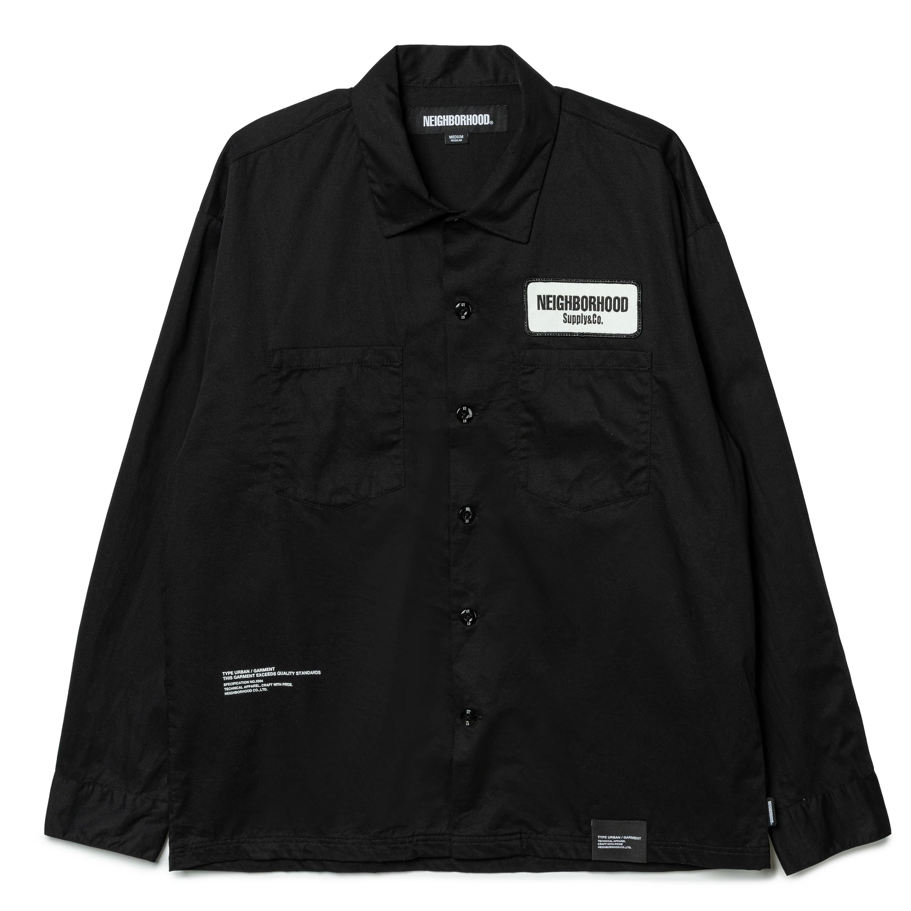neighborhood classic work zip ec shirt neighborhood classic work zip ec shirt