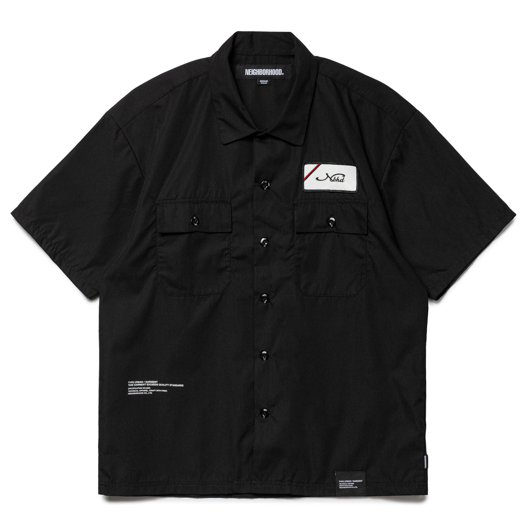 Neighborhood Classic Work SS-1 Shirt | Black Neighborhood Classic Work SS-1 Shirt | Black