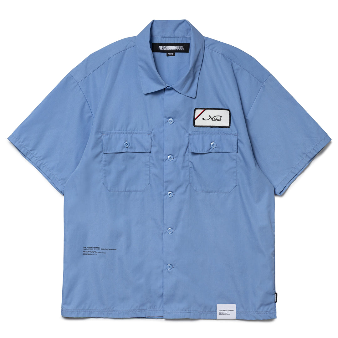 Neighborhood Classic Work SS-1 Shirt | Blue Neighborhood Classic Work SS-1 Shirt | Blue