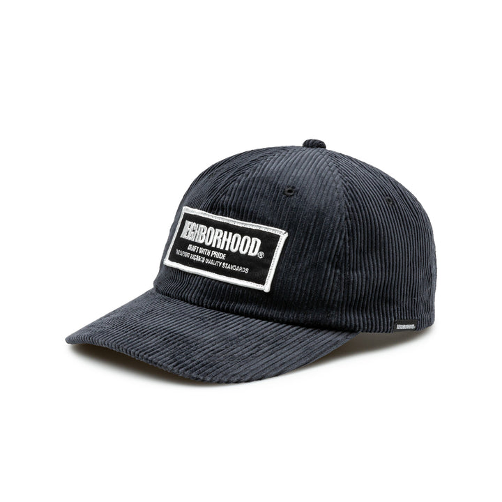 Corduroy Dad Cap | Black