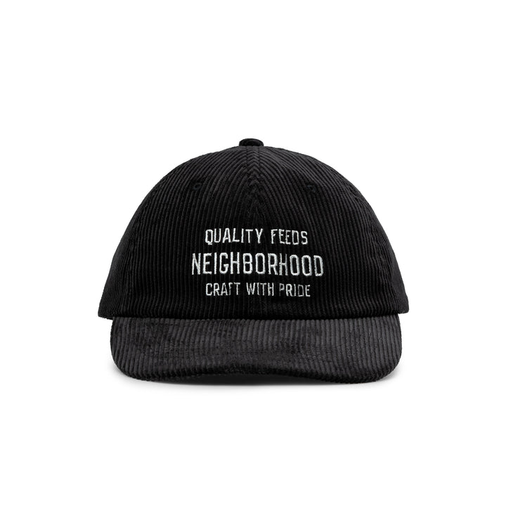 Corduroy Dad Cap | Black