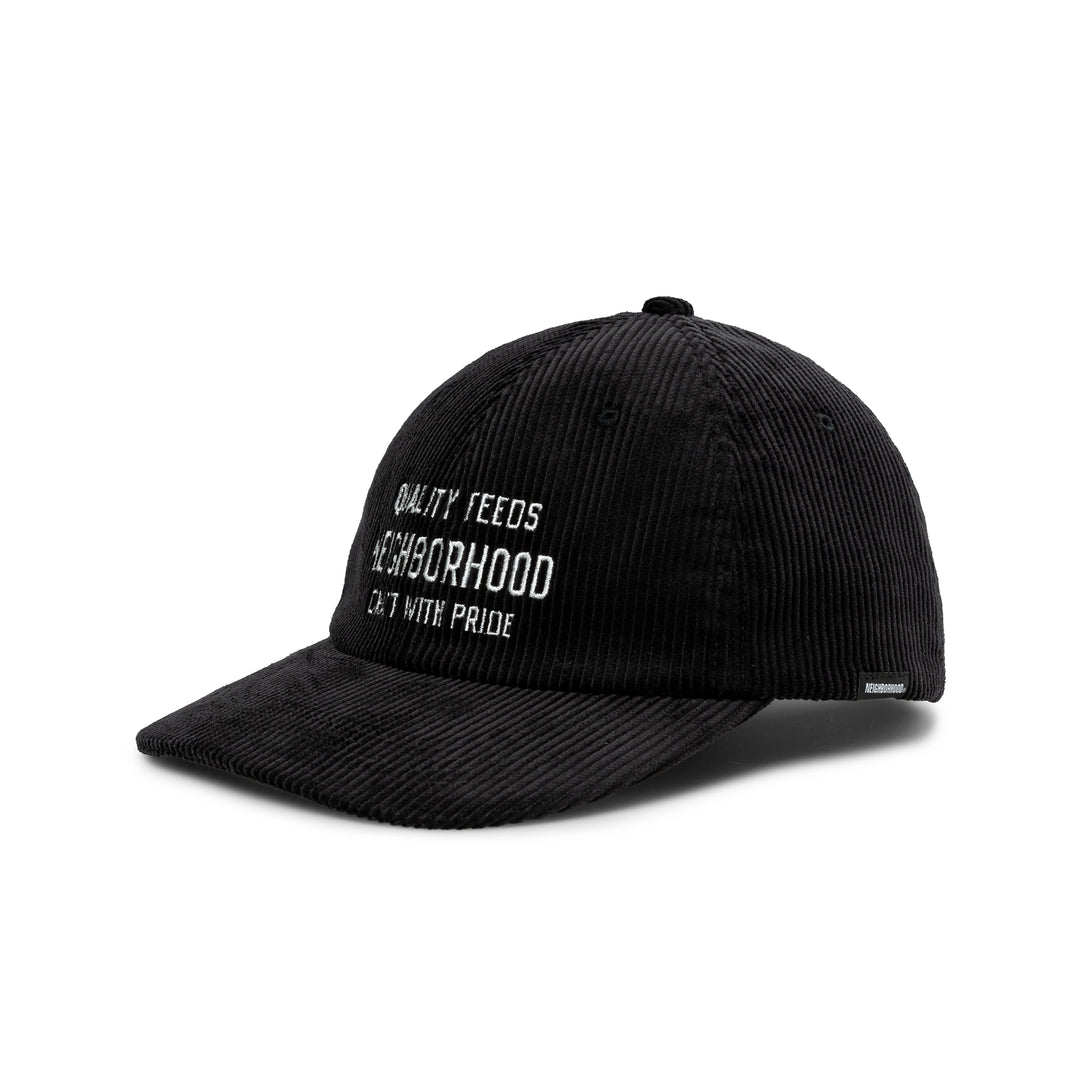 Corduroy Dad Cap | Black