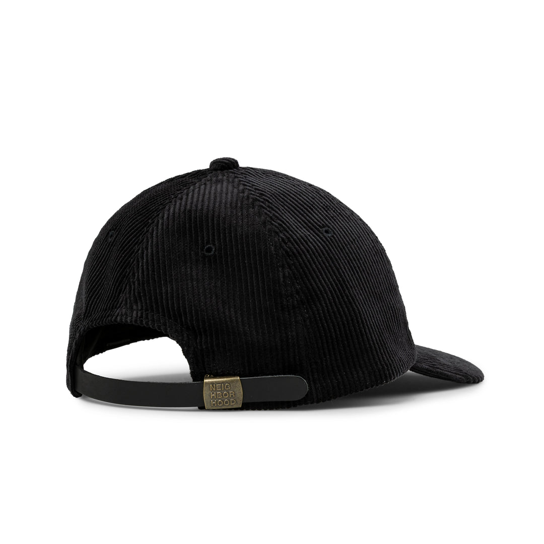 Neighborhood Corduroy Dad Cap | Black Neighborhood Corduroy Dad Cap | Black