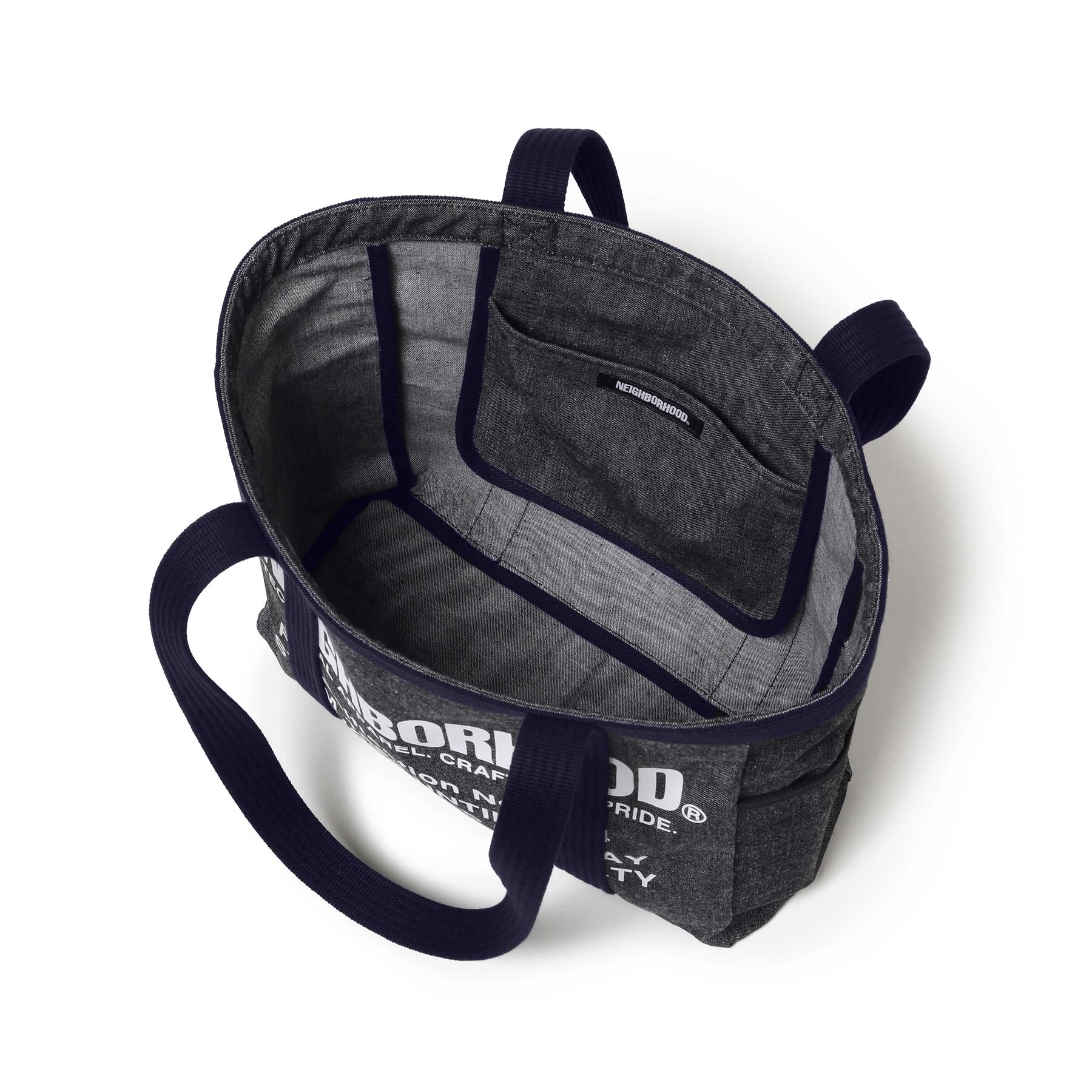 Neighborhood Denim Tote Bag-M | Indigo