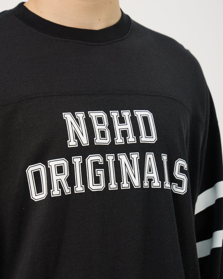 Football L/S Tee | Black