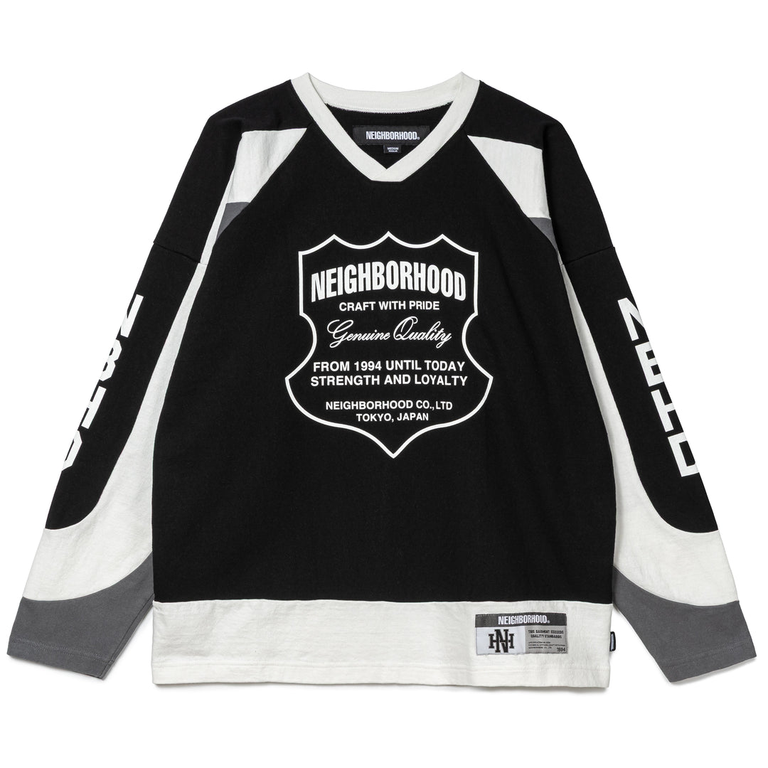 Neighborhood Hockey L/S Tee | Black Neighborhood Hockey L/S Tee | Black