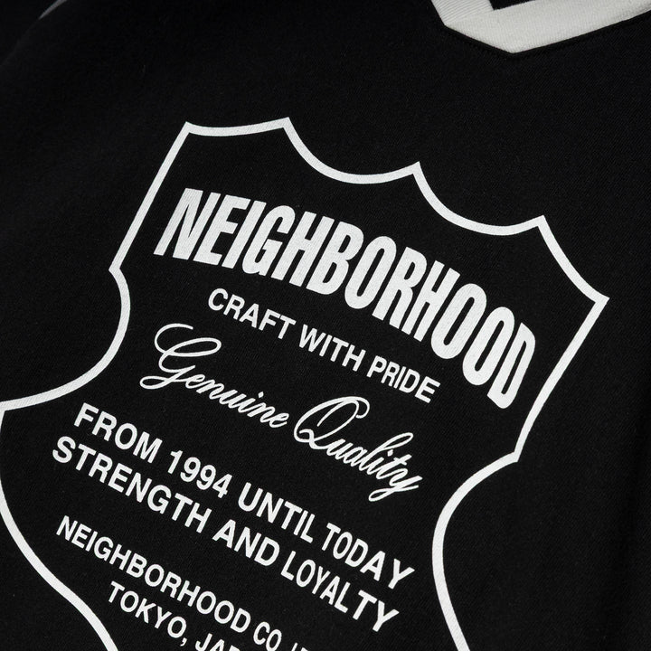 Hockey L/S Tee | Black