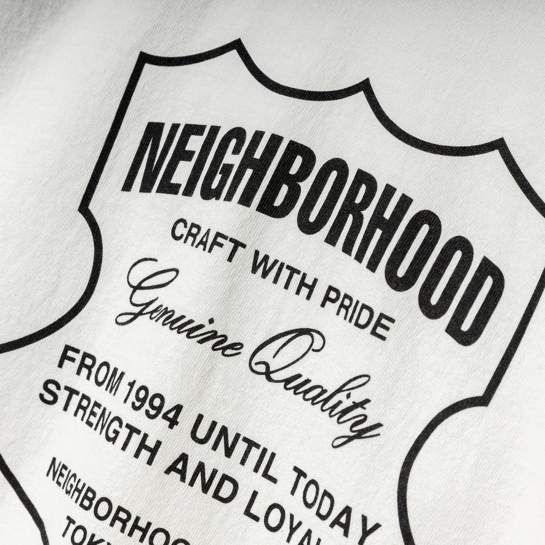 Hockey L/S Tee | White