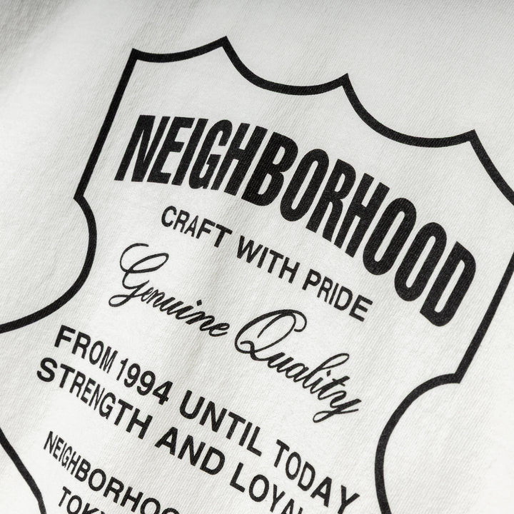 Hockey L/S Tee | White