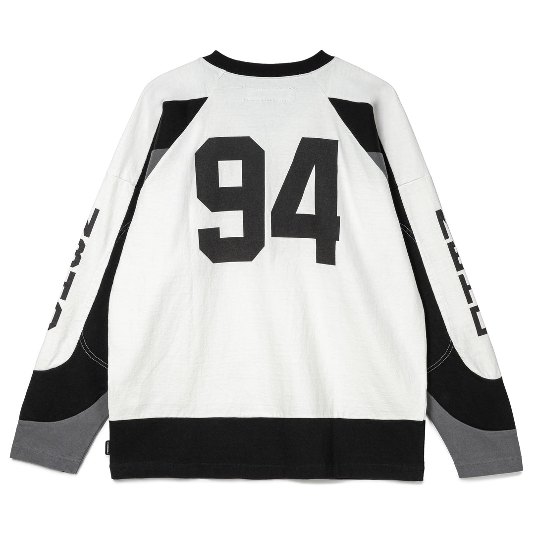 Hockey L/S Tee | White