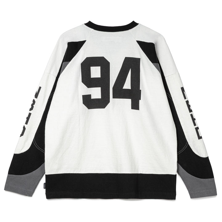 Hockey L/S Tee | White