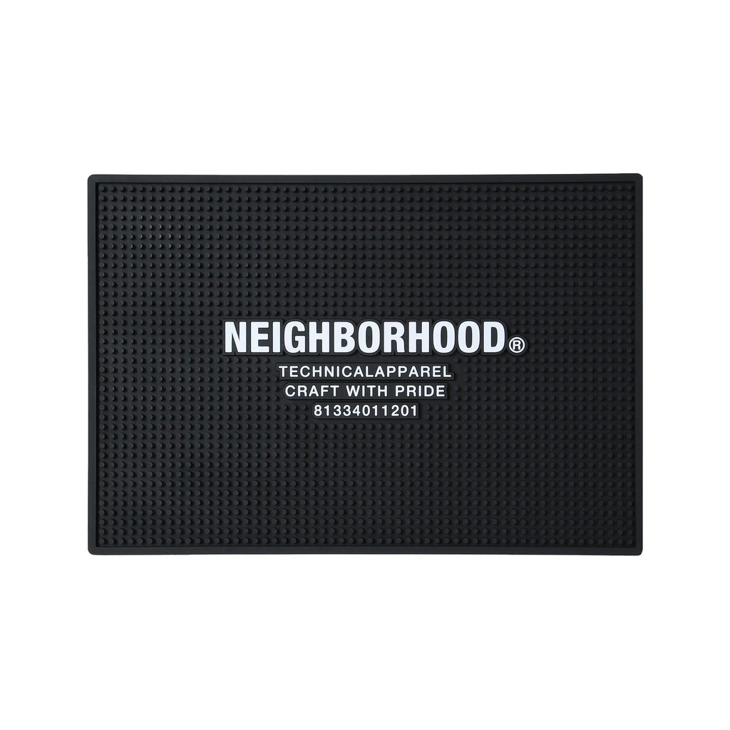 新品 NEIGHBORHOOD LOGO BAR MAT Neighborhood Logo Bar Mat | Black