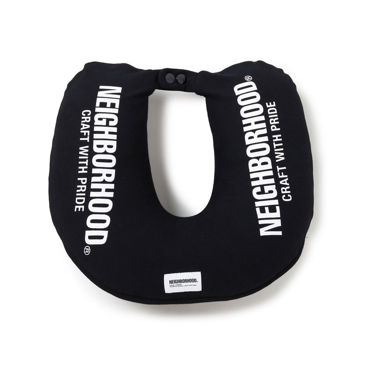 Logo Neck Pillow | Black