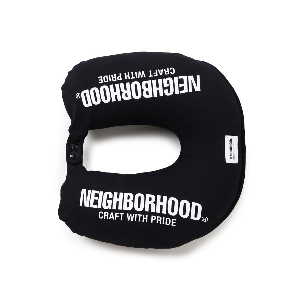 Logo Neck Pillow | Black