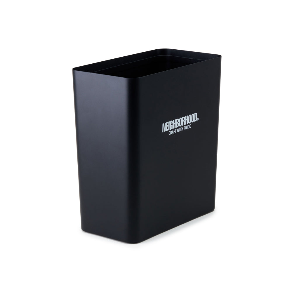 Logo Trash Can | Black