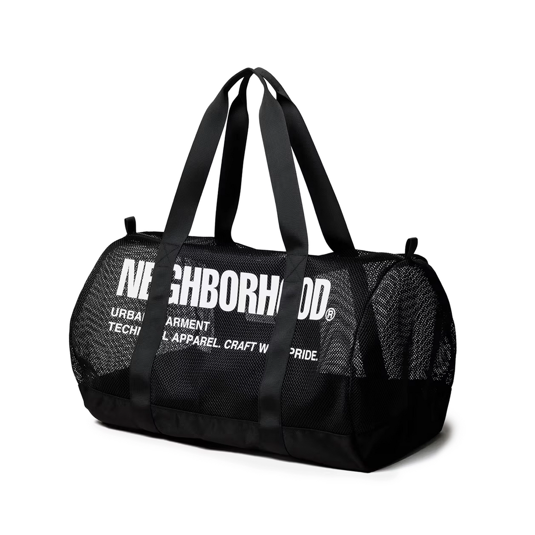 Mesh Boston Bag | Black