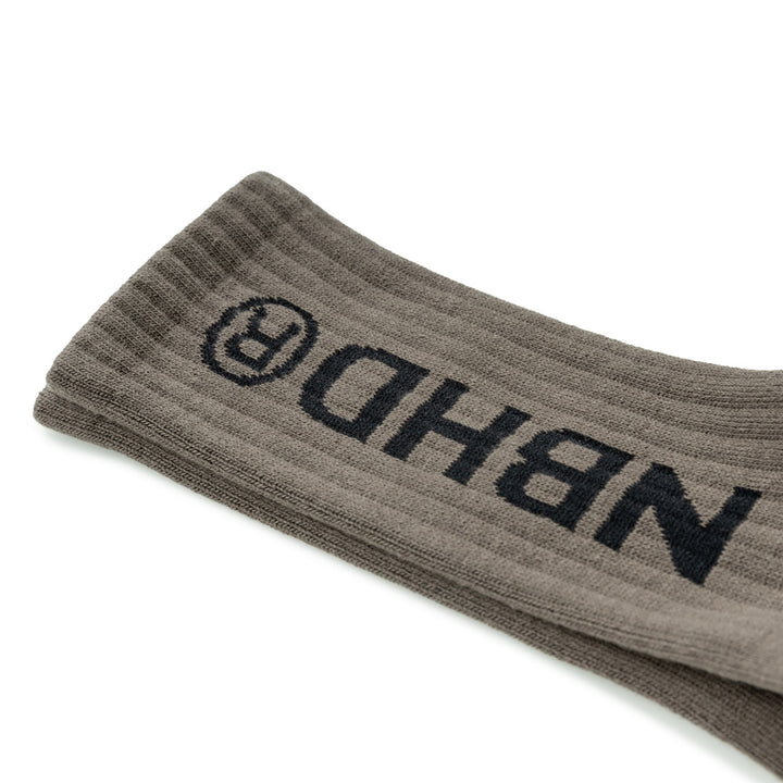 NBHD Logo Socks | Gray