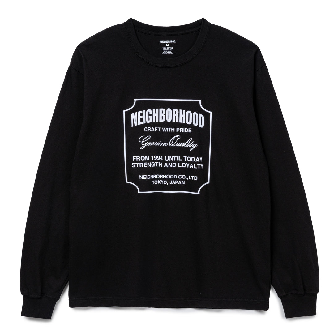 トップス neighborhood XL black Neighborhood NH . Tee LS-8 - Black