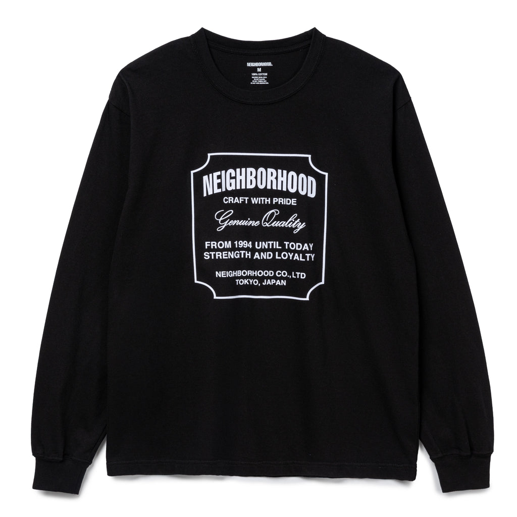 Neighborhood NH . Tee LS-8 - Black