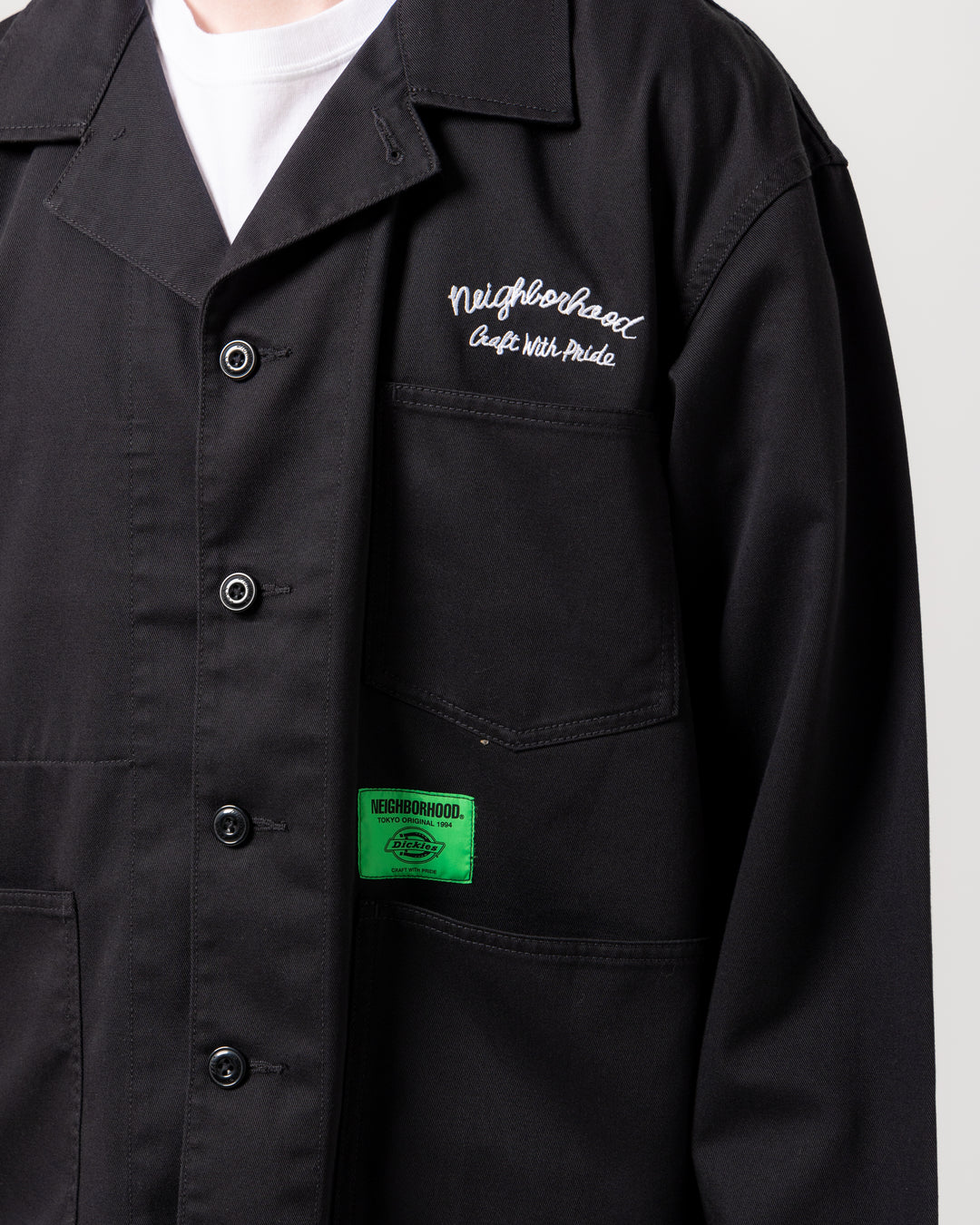 NH. X Dickies. Coverall Jacket | Black