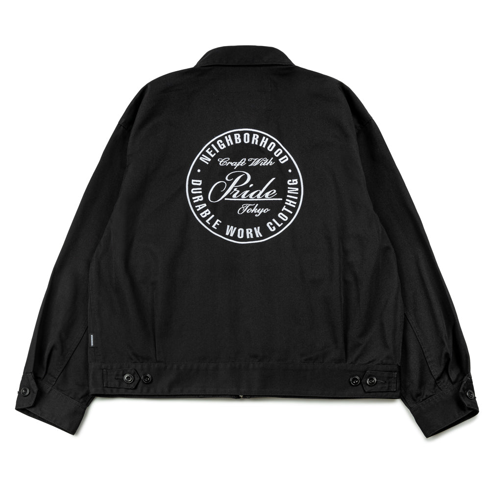 NH. X Dickies. Zip Work Jacket | Black