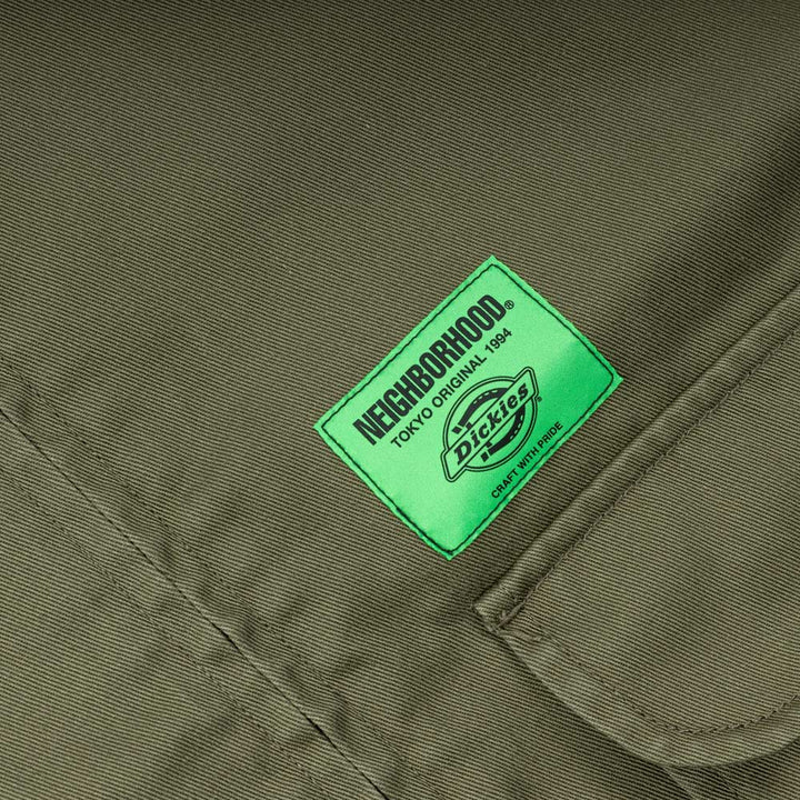 NH. X Dickies. Zip Work Jacket | Olive Drab