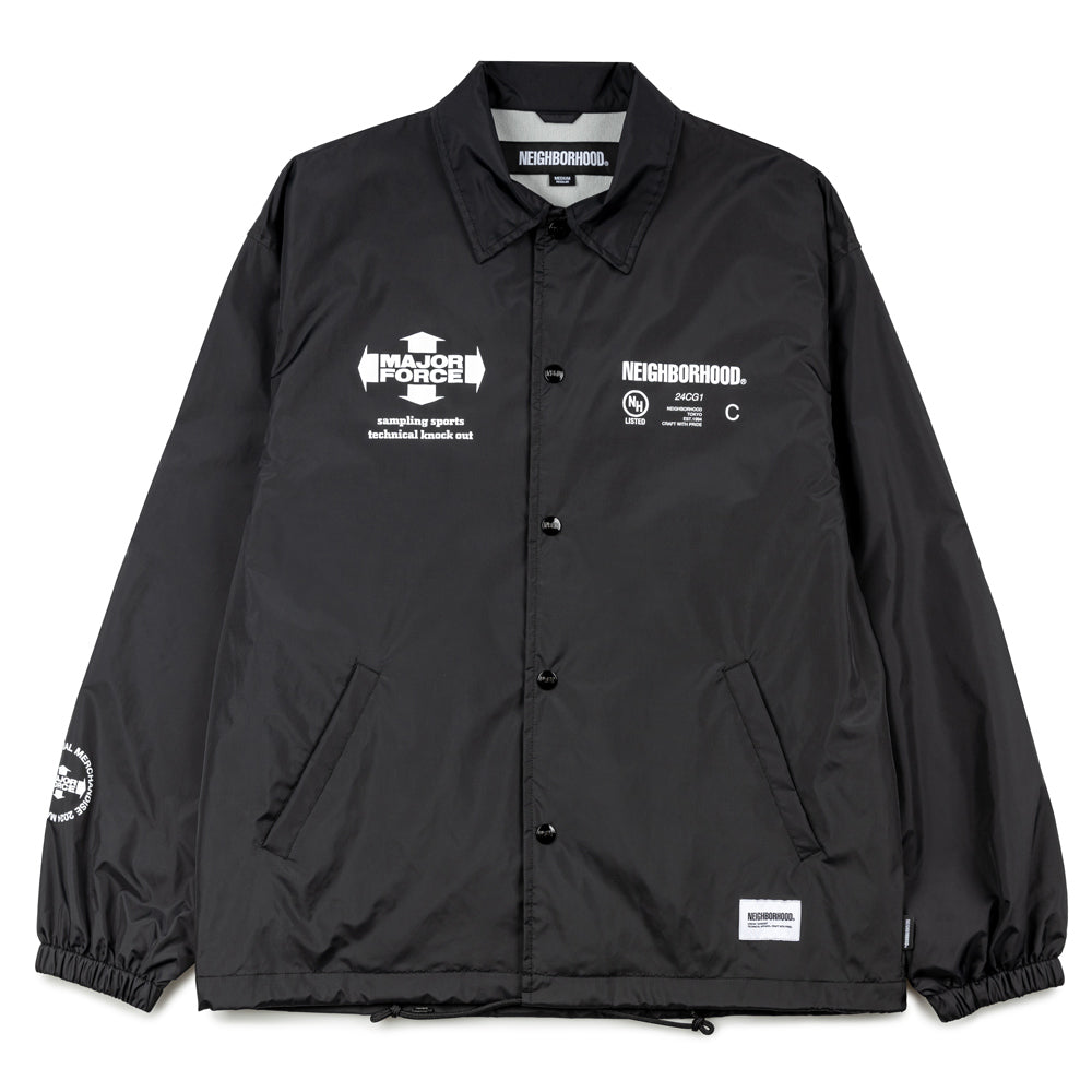 NH. x  Major Force. Windbreaker Jacket | Black