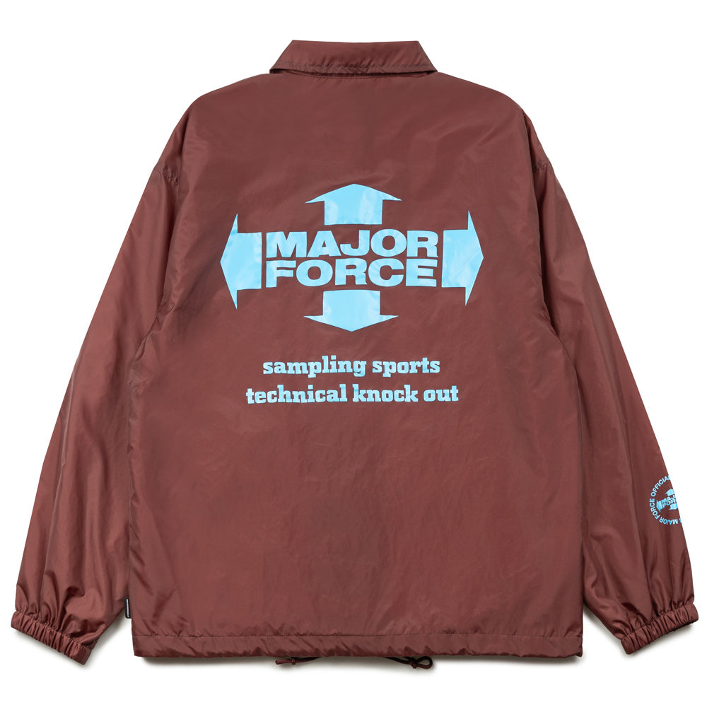 NH. x  Major Force. Windbreaker Jacket | Burgundy