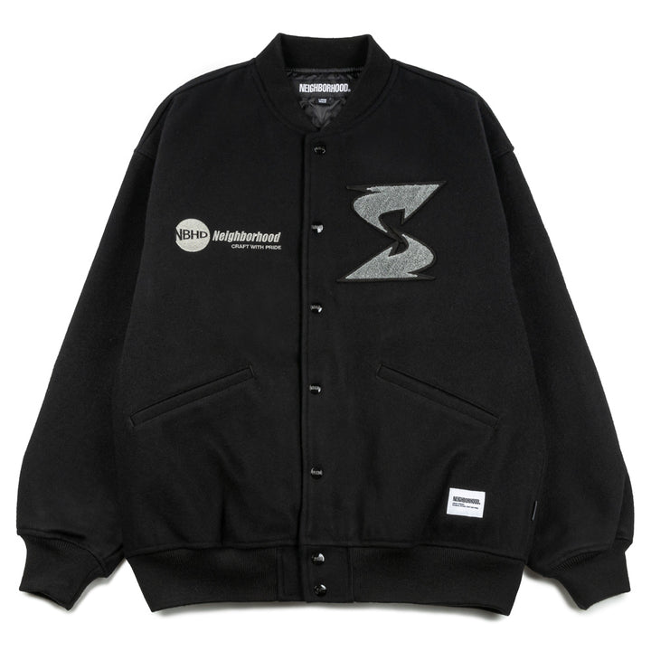 NH x Subware . Stadium Jacket | Black