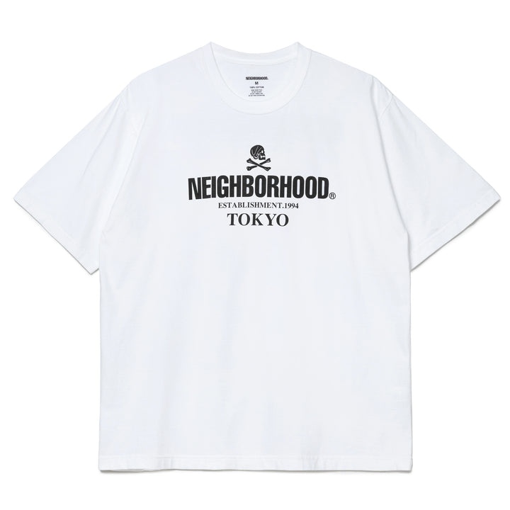 NH 251 SPOT . SS-4 Tee | White