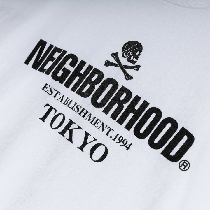 NH 251 SPOT . SS-4 Tee | White