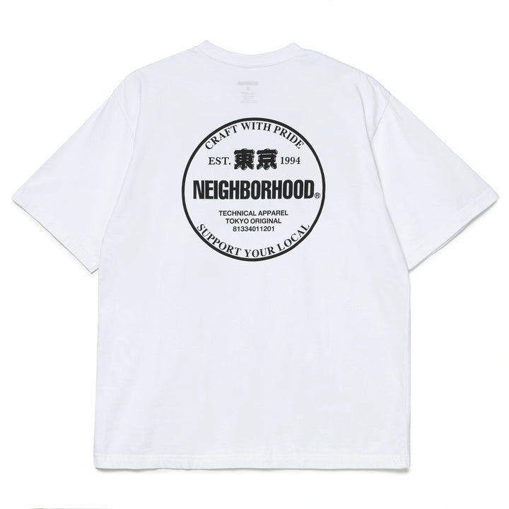 NH 251 SPOT . SS-6 Tee | White