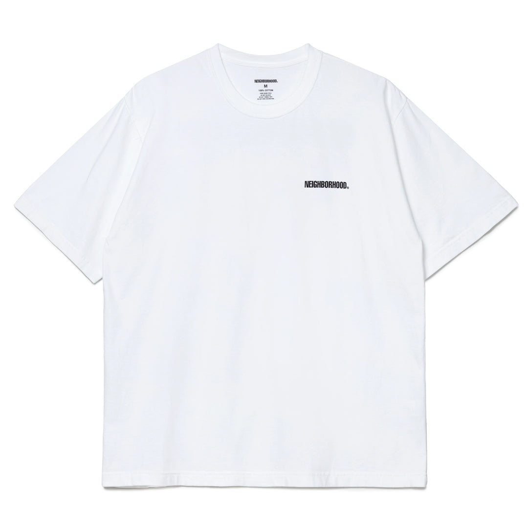 NH 251 SPOT . SS-6 Tee | White