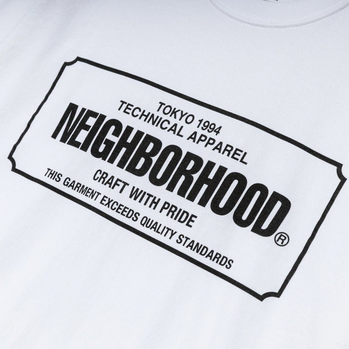 NH 251 SPOT . SS-8 Tee | White