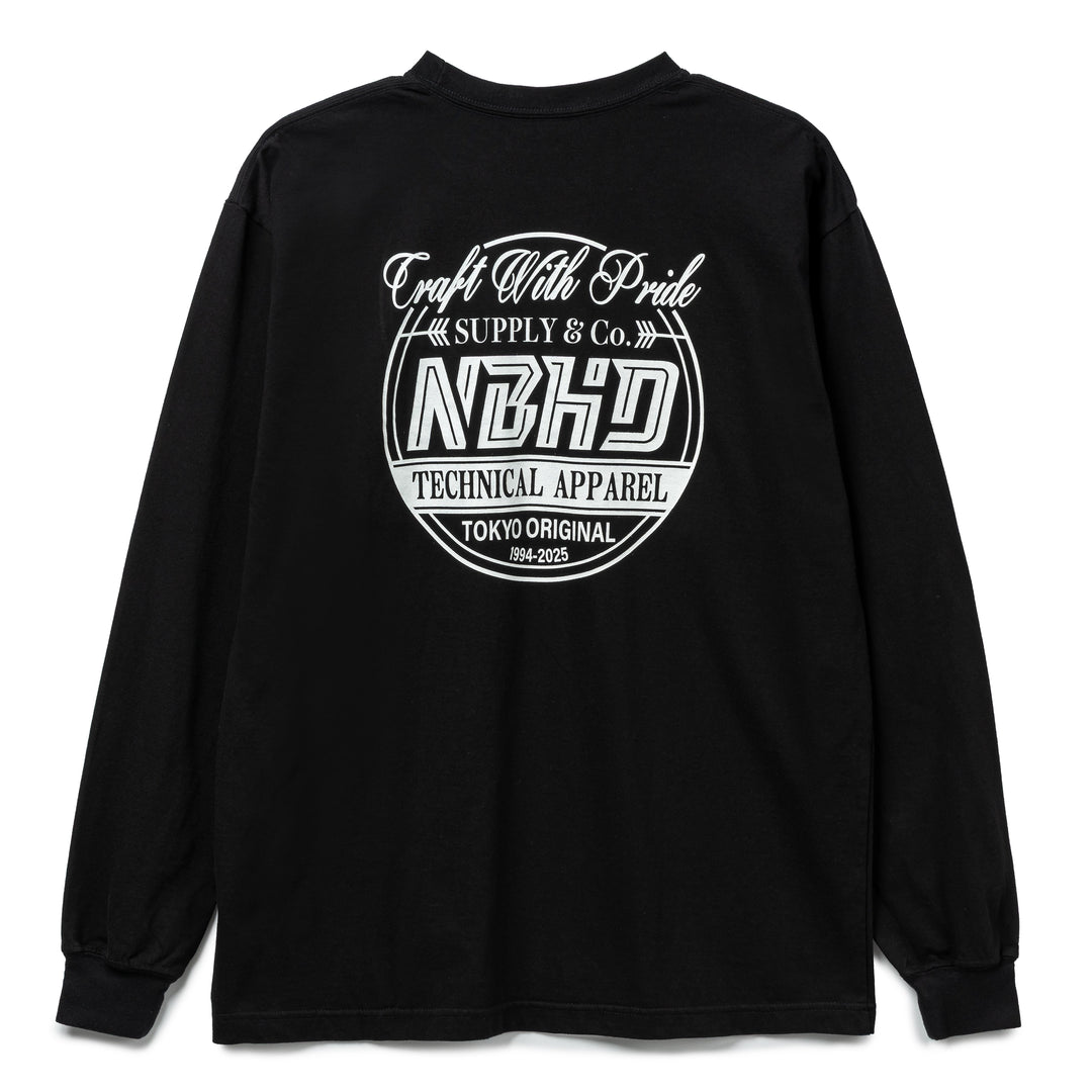 NH 252 SPOT . LS-3 Tee | Black