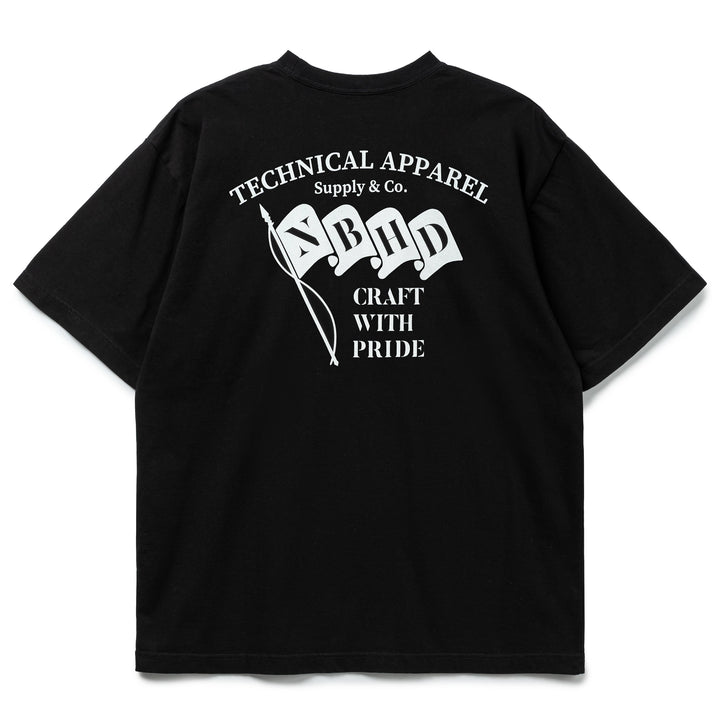 NH 252 SPOT . SS-4 Tee | Black