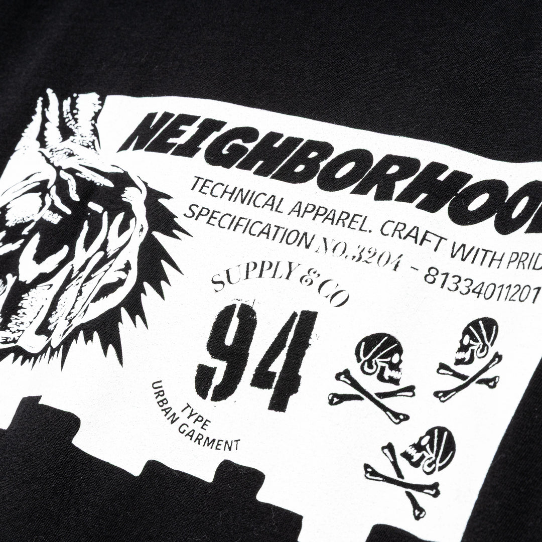 NH 261 Spot . SS-2 Tee | Black