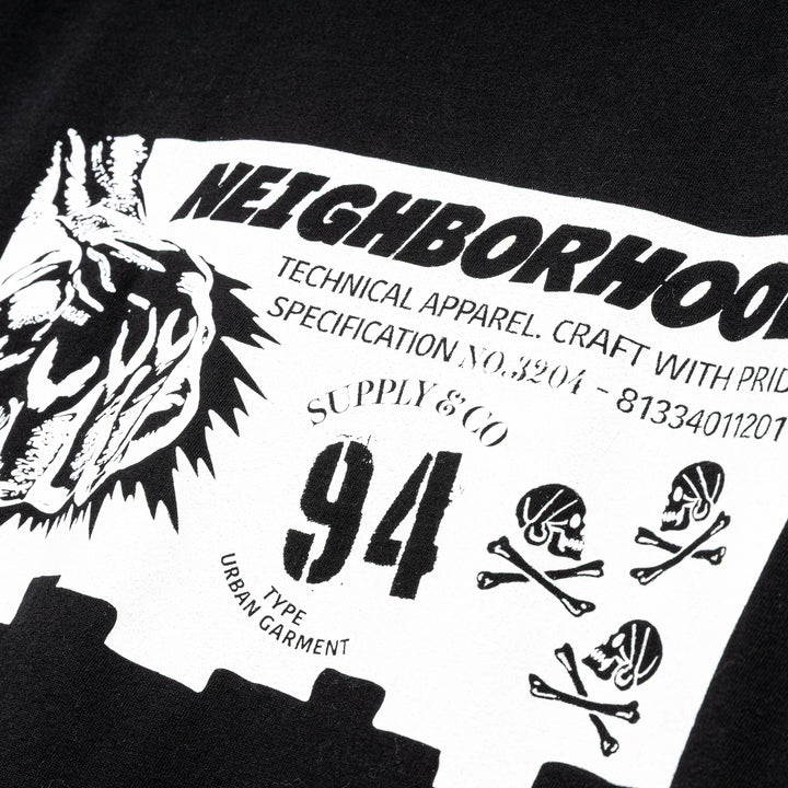 NH 261 Spot . SS-2 Tee | Black