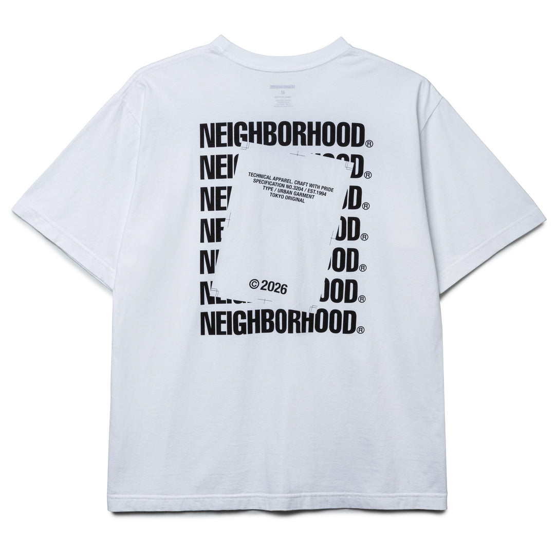 NH 261 Spot . SS-3 Tee | White