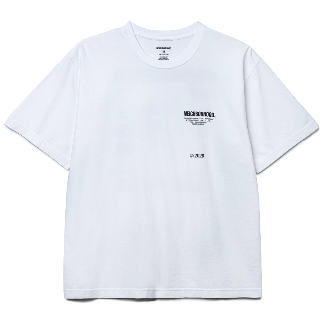 NH 261 Spot . SS-3 Tee | White