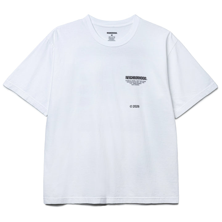 NH 261 Spot . SS-3 Tee | White