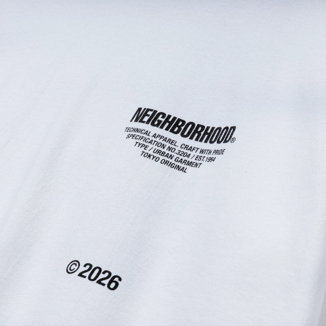 NH 261 Spot . SS-3 Tee | White