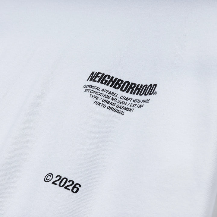 NH 261 Spot . SS-3 Tee | White