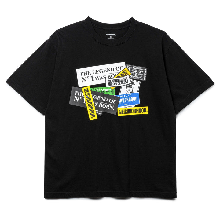 NH 261 Spot . SS-6 Tee | Black
