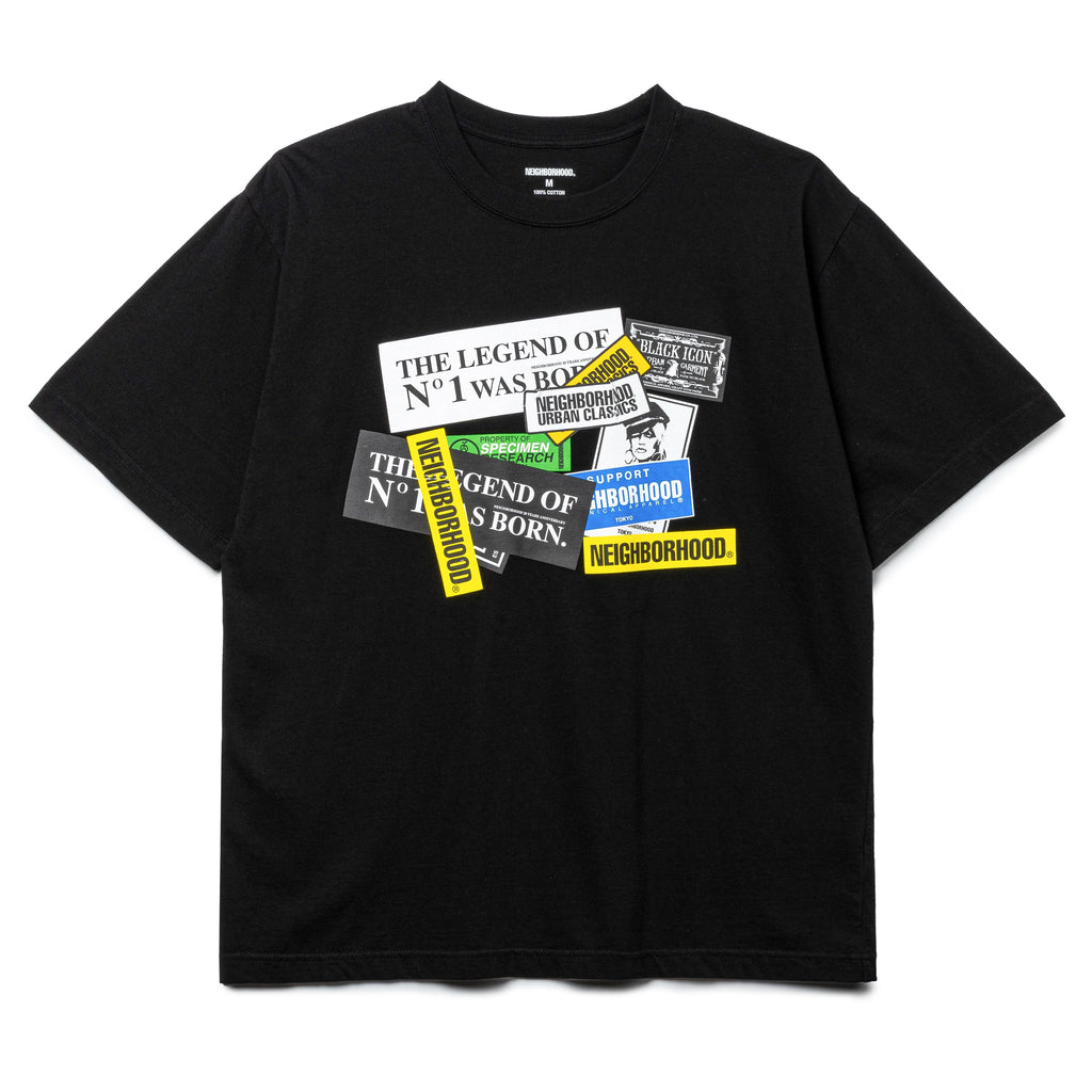 Neighborhood NH 261 Spot . SS-6 Tee | Black