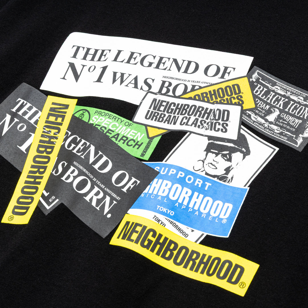 NH 261 Spot . SS-6 Tee | Black