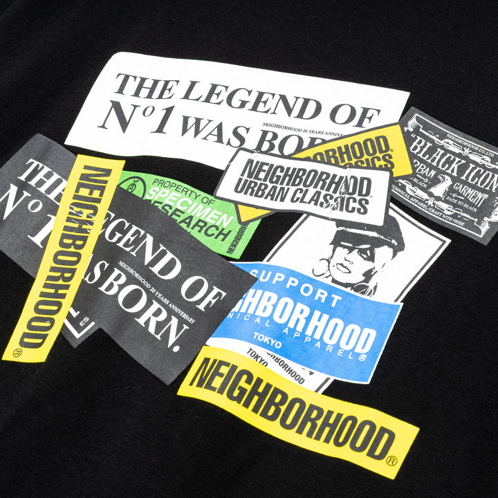 NH 261 Spot . SS-6 Tee | Black