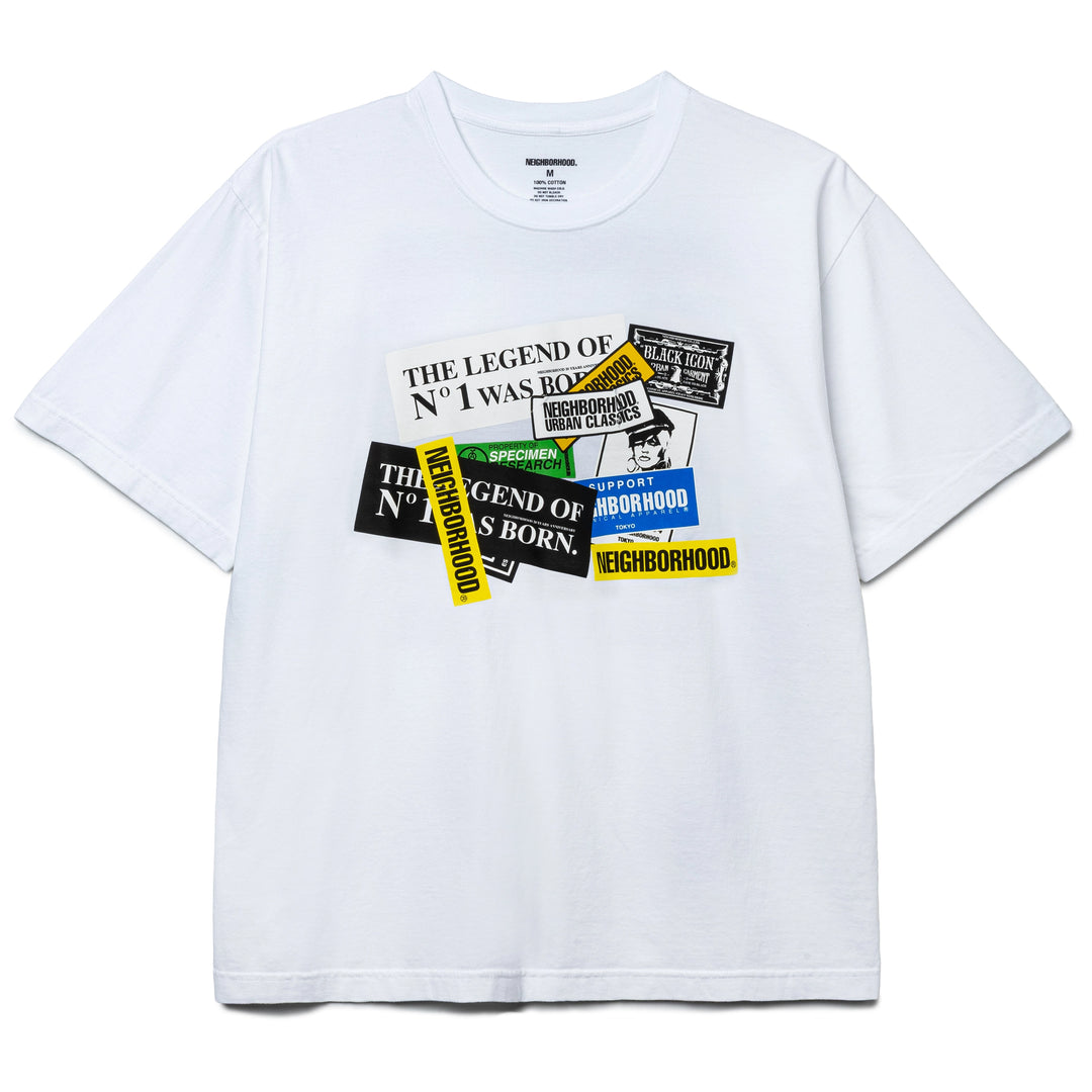NH 261 Spot . SS-6 Tee | White